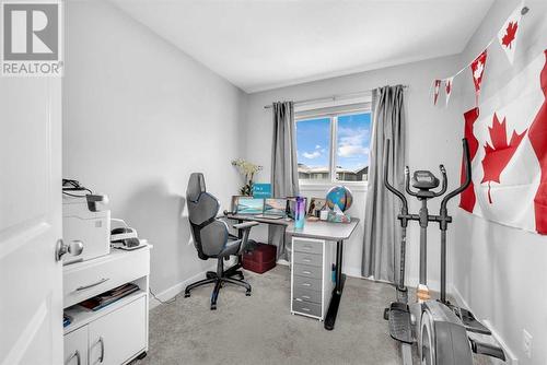 221 Belmont Street Sw, Calgary, AB - Indoor Photo Showing Office