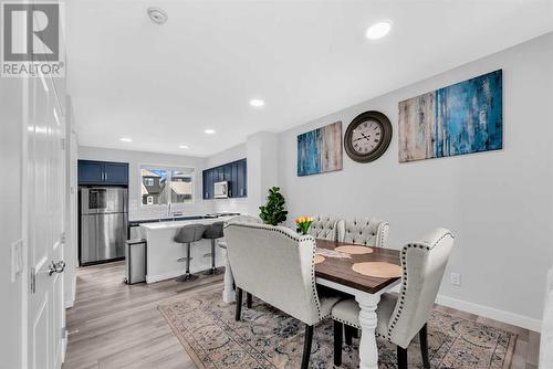 221 Belmont Street Sw, Calgary, AB - Indoor Photo Showing Dining Room