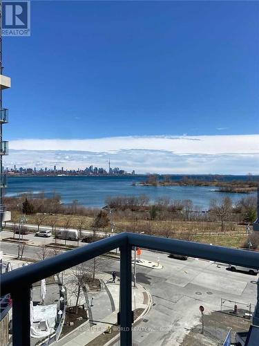 409 - 65 Annie Craig Drive, Toronto, ON - Outdoor With Body Of Water With Balcony With View