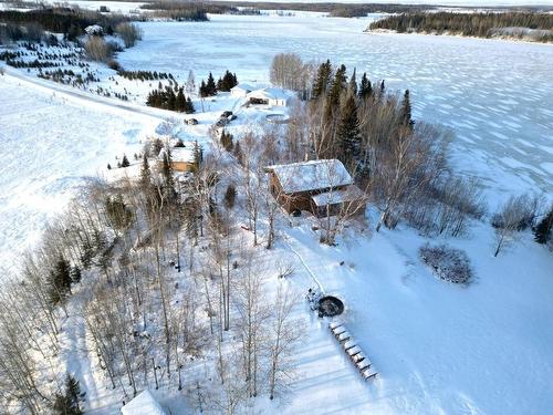 Aerial photo - 171 Ch. Gagnon, Saint-Mathieu-D'Harricana, QC - Outdoor With Body Of Water With View