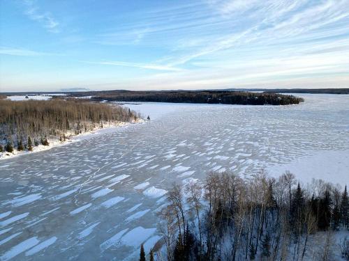 Aerial photo - 171 Ch. Gagnon, Saint-Mathieu-D'Harricana, QC - Outdoor With Body Of Water With View