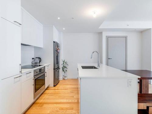 Kitchen - 730B-1400 Rue Ottawa, Montréal (Le Sud-Ouest), QC - Indoor Photo Showing Kitchen With Upgraded Kitchen