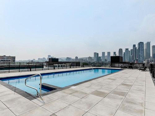 Pool - 730B-1400 Rue Ottawa, Montréal (Le Sud-Ouest), QC - Outdoor With In Ground Pool With View