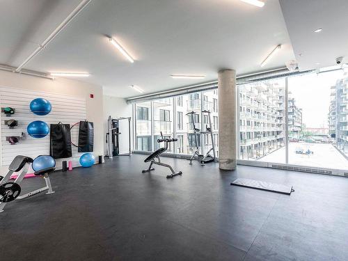 Exercise room - 730B-1400 Rue Ottawa, Montréal (Le Sud-Ouest), QC - Indoor Photo Showing Gym Room