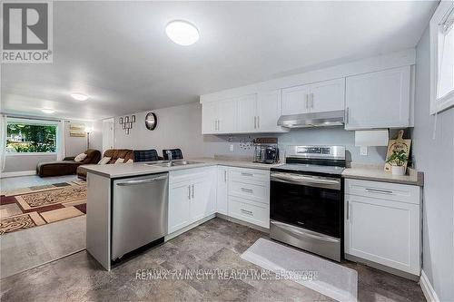 32 Base Line Road E, London, ON - Indoor Photo Showing Kitchen With Double Sink