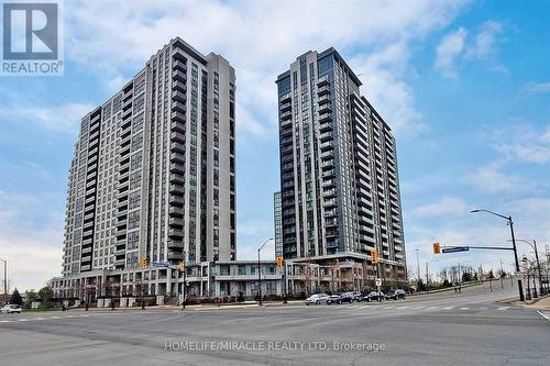 617 - 339 Rathburn Road W, Mississauga, ON - Outdoor With Balcony With Facade