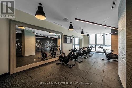 1401 - 2545 Simcoe Street N, Oshawa, ON - Indoor Photo Showing Gym Room