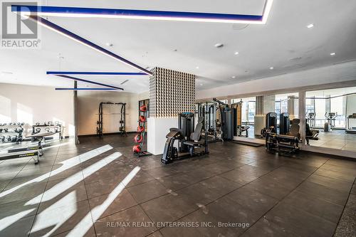 1401 - 2545 Simcoe Street N, Oshawa, ON - Indoor Photo Showing Gym Room