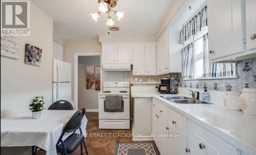 101 Greenock Avenue, Toronto, ON - Indoor Photo Showing Kitchen With Double Sink