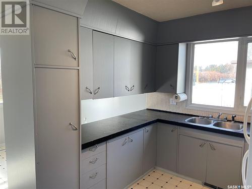 300 Cheri Drive, Nipawin, SK - Indoor Photo Showing Kitchen With Double Sink