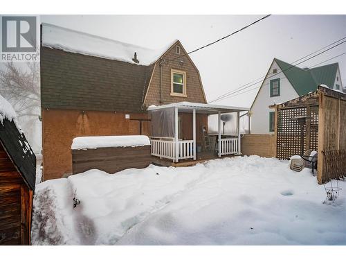 615 Dickens Street, Warfield, BC - Outdoor With Deck Patio Veranda With Exterior