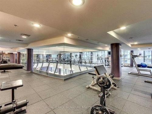 116-231 Fort York Blvd, Toronto, ON - Indoor Photo Showing Gym Room