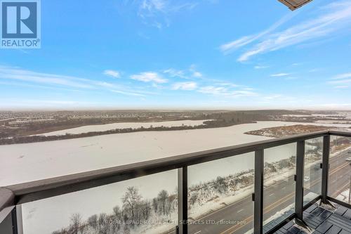 1306 - 345 Wheat Boom Drive, Oakville, ON - Outdoor With Balcony With View