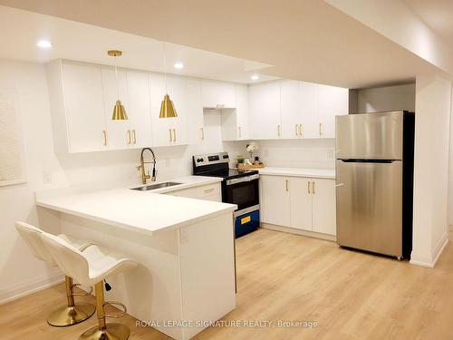 165 Whitefoot Cres, Ajax, ON - Indoor Photo Showing Kitchen With Double Sink