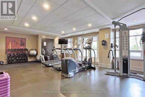 405 - 1717 Avenue Road, Toronto, ON - Indoor Photo Showing Gym Room