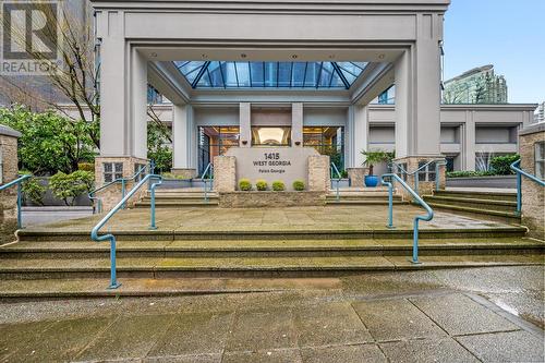 10X 1415 W Georgia Street, Vancouver, BC - Outdoor With Balcony