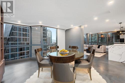 10X 1415 W Georgia Street, Vancouver, BC - Indoor Photo Showing Dining Room