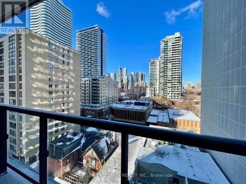 907 - 308 Jarvis Street, Toronto, ON - Outdoor With Balcony