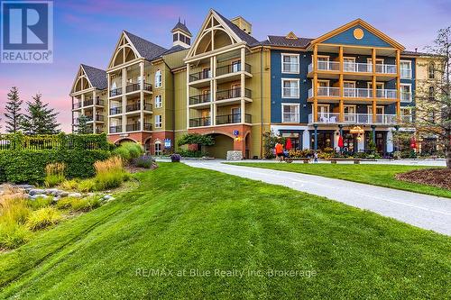 422 - 190 Jozo Weider Boulevard, Blue Mountains (Blue Mountain Resort Area), ON - Outdoor With Balcony With Facade