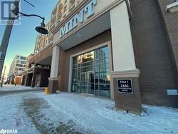 View of snow covered building - 