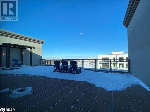 View of patio / terrace - 2486 Old Bronte Road Unit# 813, Oakville, ON 