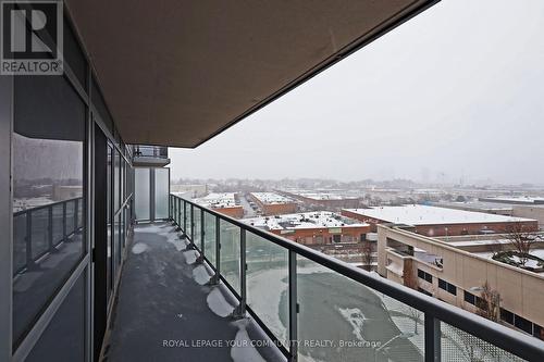 607 - 225 Village Green Square, Toronto, ON - Outdoor With Balcony With View With Exterior