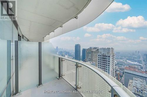 4908 - 1 Bloor Street E, Toronto, ON - Outdoor With Balcony With View With Exterior