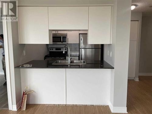 1602 - 50 Town Centre Court, Toronto, ON - Indoor Photo Showing Kitchen With Double Sink