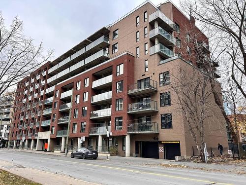 Frontage - 705-255 Rue De La Montagne, Montréal (Le Sud-Ouest), QC - Outdoor With Balcony With Facade