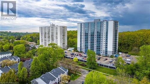 Bird's eye view - 55 Green Valley Drive Drive Unit# 1806, Kitchener, ON - Outdoor With View