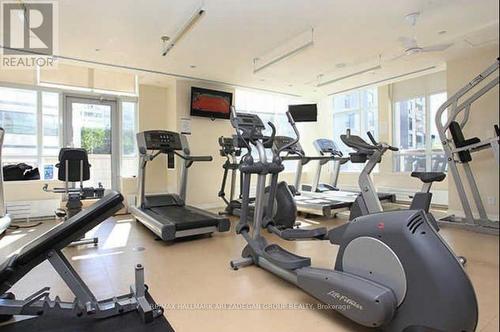 1908 - 2191 Yonge Street N, Toronto, ON - Indoor Photo Showing Gym Room