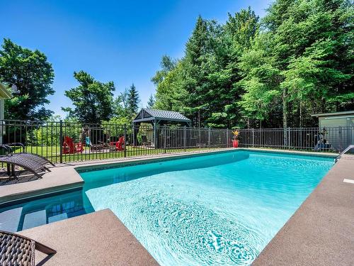 Pool - 6078 Rue Du Haut-Bois, Val-Morin, QC - Outdoor With In Ground Pool With Backyard