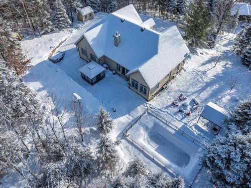 Aerial photo - 6078 Rue Du Haut-Bois, Val-Morin, QC - Outdoor With View