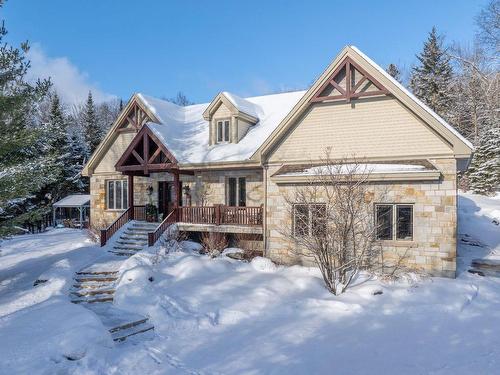 Frontage - 6078 Rue Du Haut-Bois, Val-Morin, QC - Outdoor With Facade