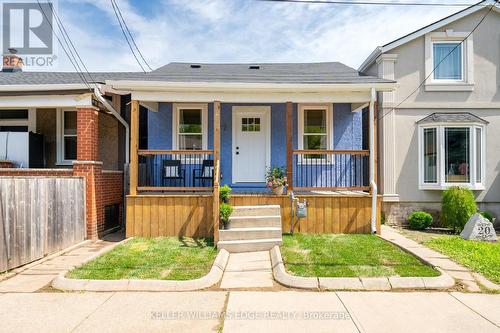 22 Windsor Street, Hamilton, ON - Outdoor With Deck Patio Veranda With Facade