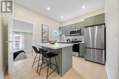 22 Windsor Street, Hamilton, ON - Indoor Photo Showing Kitchen With Stainless Steel Kitchen