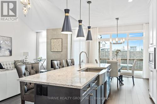 1 - 1061 Eagletrace Drive, London, ON - Indoor Photo Showing Kitchen With Upgraded Kitchen