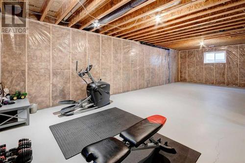 45 Mackenzie Way, Carstairs, AB - Indoor Photo Showing Basement