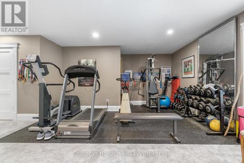 308 O'Hara Point Road, Georgian Bay (Baxter), ON - Indoor Photo Showing Gym Room