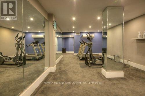 1806 - 55 Green Valley Drive W, Kitchener, ON - Indoor Photo Showing Gym Room