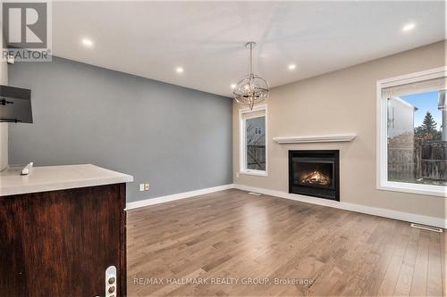 57 Collington Street, Ottawa, ON - Indoor Photo Showing Living Room With Fireplace