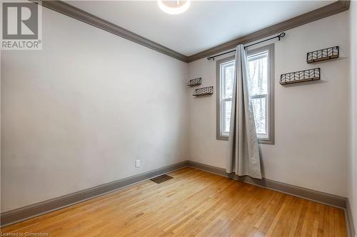 Bedroom #2 With Hardwood Flooring And Crown Molding - 111 Spruce Street, Cambridge, ON - Indoor Photo Showing Other Room