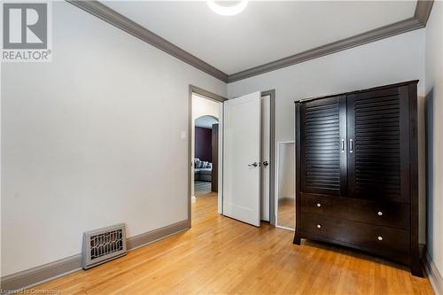 Bedroom #2 With Hardwood Flooring And Crown Molding - 111 Spruce Street, Cambridge, ON - Indoor Photo Showing Other Room