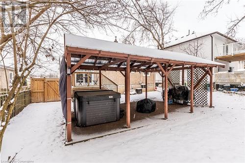 Covered Hot Tub - 111 Spruce Street, Cambridge, ON - Outdoor