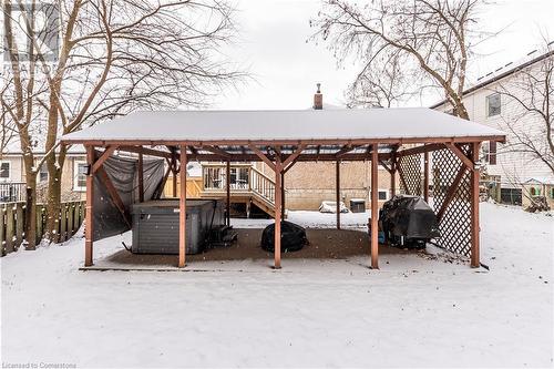 Covered Hot Tub - 111 Spruce Street, Cambridge, ON - Outdoor