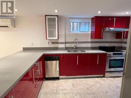 Lower - 163 Boulton Avenue, Toronto, ON - Indoor Photo Showing Kitchen