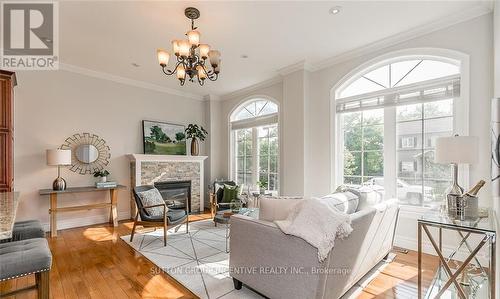 16 Gray Lane, Barrie, ON - Indoor Photo Showing Living Room With Fireplace