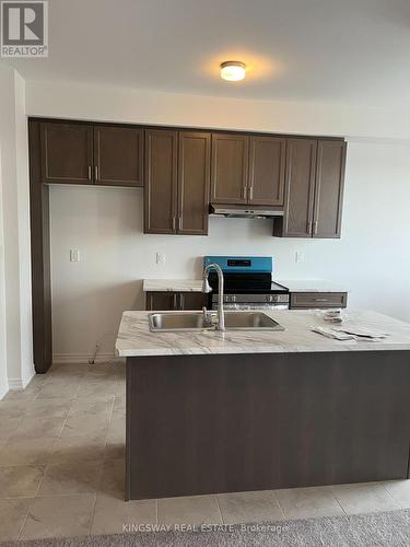 1104 Lockie Drive, Oshawa, ON - Indoor Photo Showing Kitchen With Double Sink