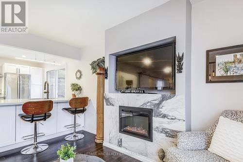 374 Niagara Street, St. Catharines, ON - Indoor Photo Showing Living Room With Fireplace