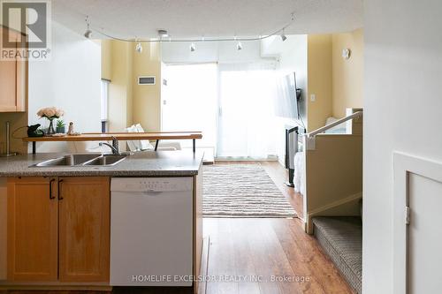 710 - 77 Lombard Street, Toronto, ON - Indoor Photo Showing Kitchen With Double Sink